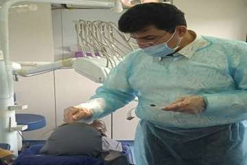 ارائه خدمات دندانپزشکی سیار به دانش‌آموزان